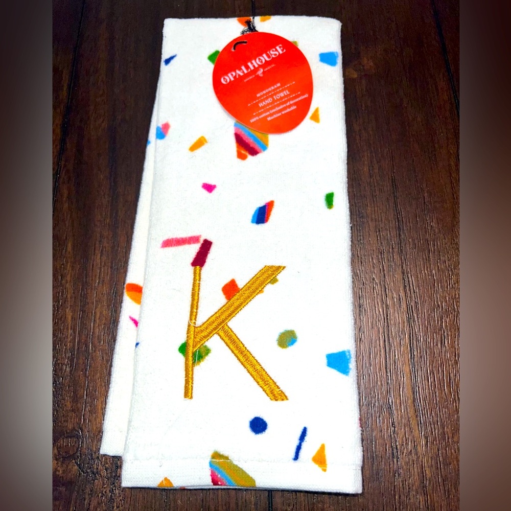 Opalhouse ‘K’ Handtowel
